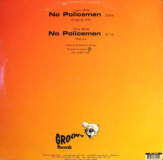 B/B : No Policemen (Wave Your Hands Now) (12")