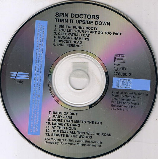Spin Doctors : Turn It Upside Down (CD, Album)