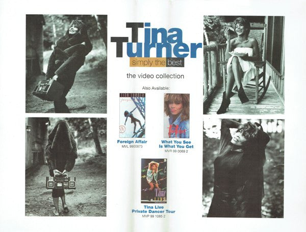 Tina Turner : Simply The Best - The Video Collection (VHS, Comp, PAL)