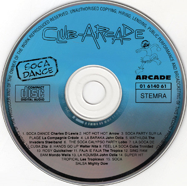 Various : Club Arcade 4 - Soca Dance (CD, Comp)