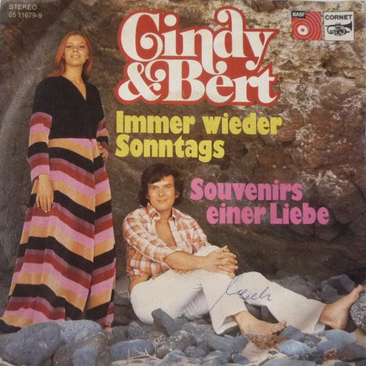 Cindy & Bert : Immer Wieder Sonntags / Souvenirs Einer Liebe (7", Single)