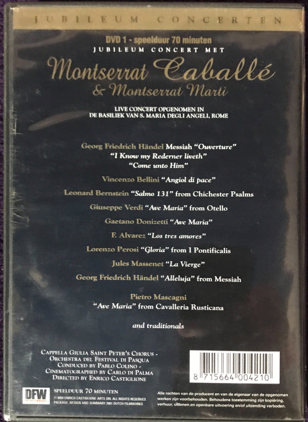Montserrat Caballé, Montserrat Marti, Coro Della Cappella Giulia, Orchestra Sinfonica Del Festival Di Pasqua : Jubileum Concert (DVD-V)