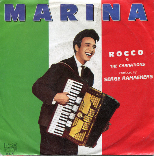 Rocco Granata & The Carnations : Marina (7", Single, Mono)