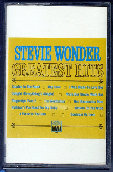 Stevie Wonder : Greatest Hits (Cass, Comp)