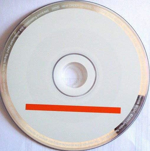 New Order : Crystal (CD, Single)