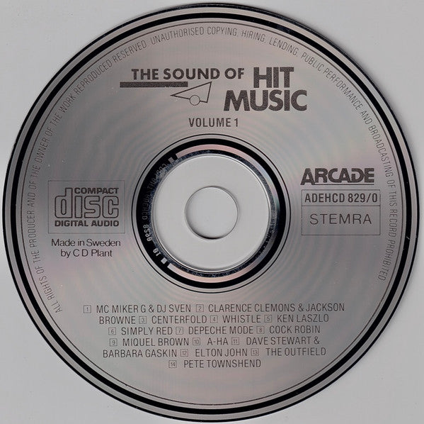 Various : The Sound Of Hit Music Volume 1 (CD, Comp)