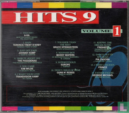 Various : Hits 9 - Volume 1 (CD, Comp)