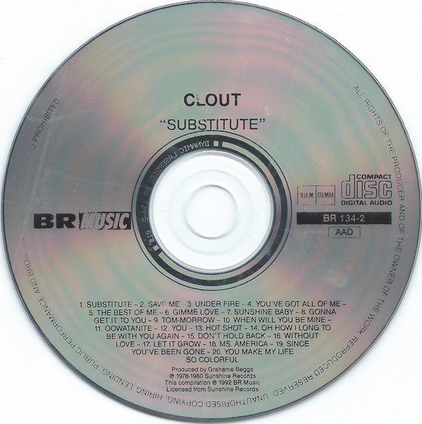 Clout : Substitute (CD, Comp)