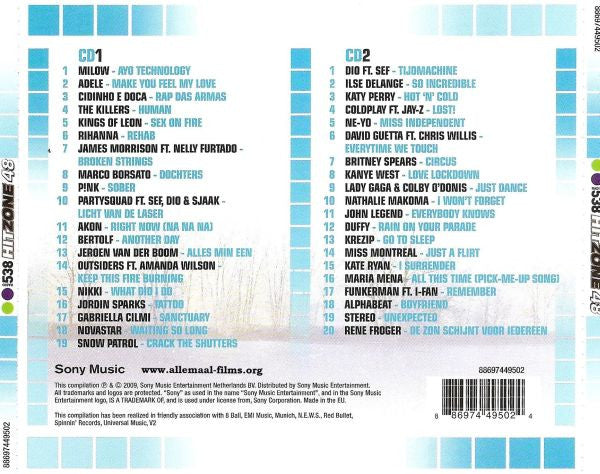 Various : Radio 538 Hitzone 48 (2xCD, Comp)