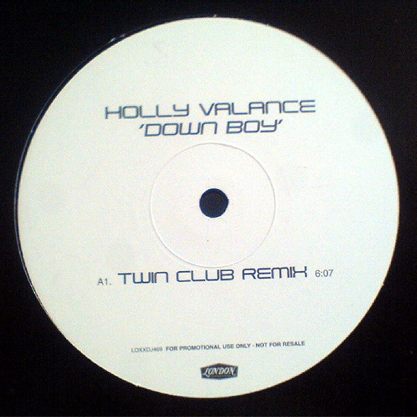 Holly Valance : Down Boy (12", Promo)