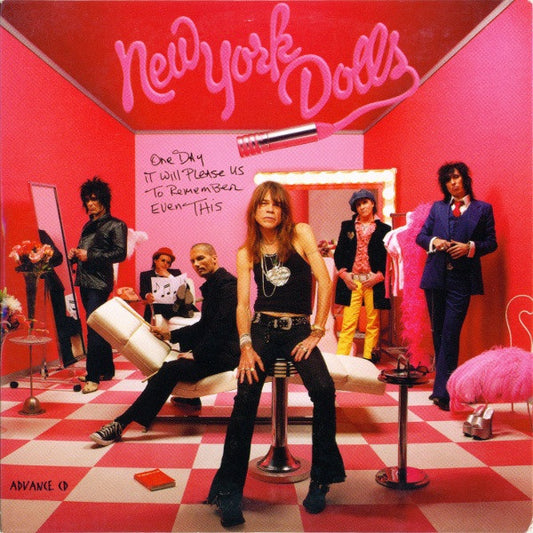 New York Dolls : One Day It Will Please Us To Remember Even This (CD, Album, Promo)