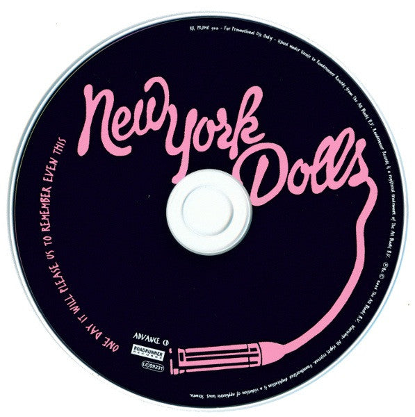 New York Dolls : One Day It Will Please Us To Remember Even This (CD, Album, Promo)
