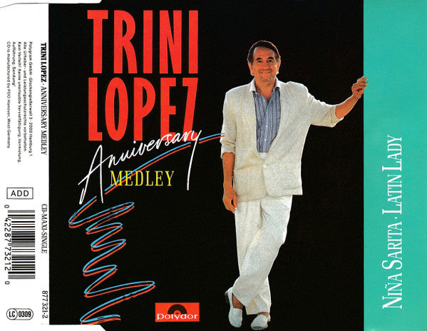 Trini Lopez : Anniversary-Medley / Niña Sarita (CD, Single)