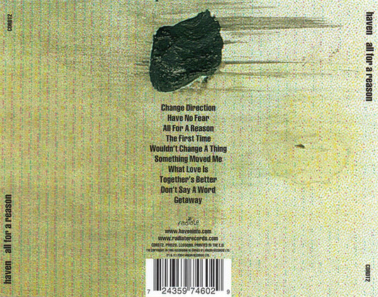 Haven : All For A Reason (CD, Album)