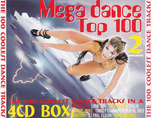 Various : Mega Dance Top 100 - 2 (4xCD, Comp, M/Print)