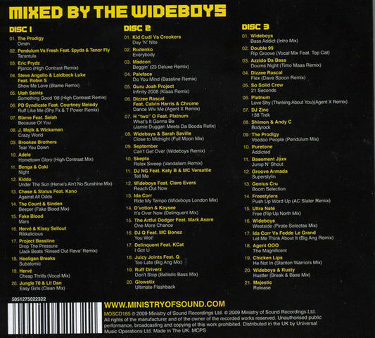 Various : Addicted To Bass 2009 (3xCD, Mixed)