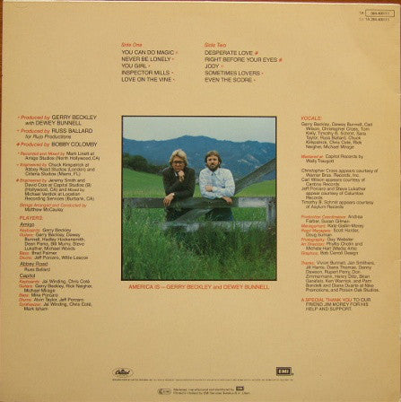 America (2) : View From The Ground (LP, Album)