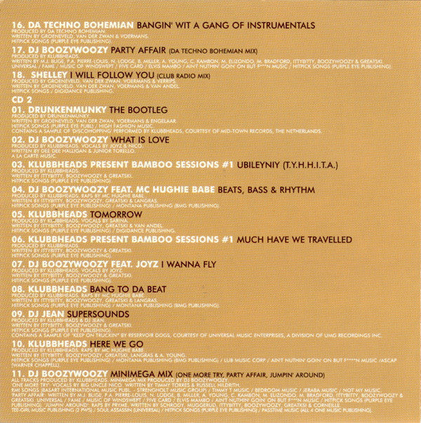 Klubbheads : Hits (2xCD, Comp + CD + DVD-V, Comp)
