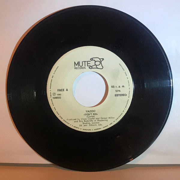 Yazoo : Don't Go (7", Single)