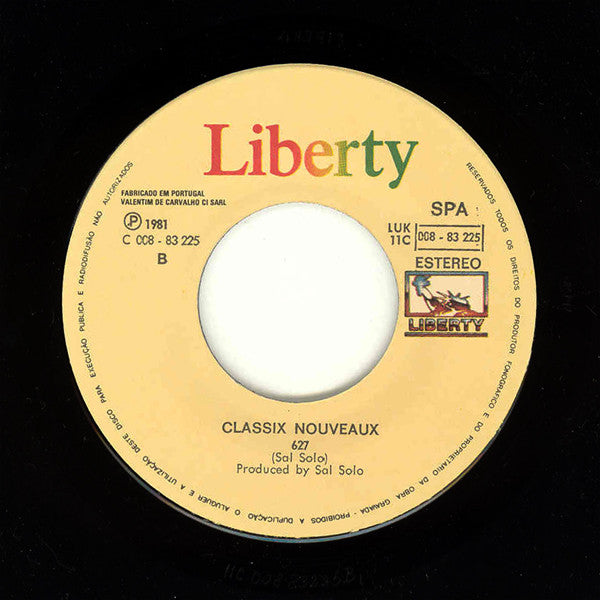 Classix Nouveaux : Never Again (7", Single)