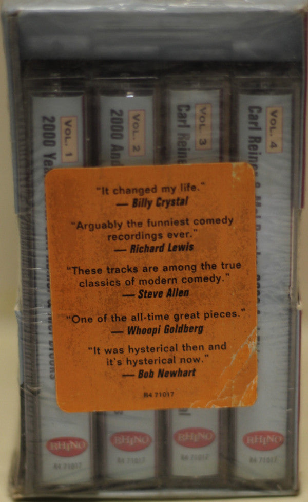 Carl Reiner & Mel Brooks : The Complete 2000 Year Old Man (4xCass, Comp + Box)