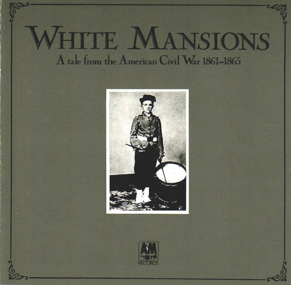Various : White Mansions · A Tale From The American Civil War 1861-1865 (CD, Album, RE)