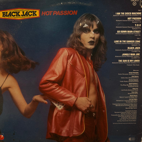 Black Jack (3) : Hot Passion (LP, Album)