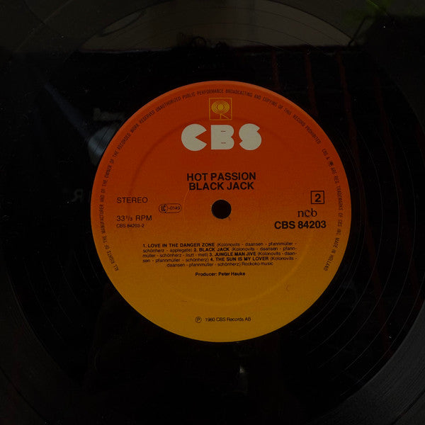 Black Jack (3) : Hot Passion (LP, Album)