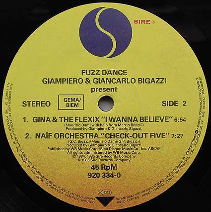 Various : Fuzz Dance (12", Maxi)