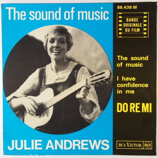 Julie Andrews : The Sound Of Music (7", EP, Mono)