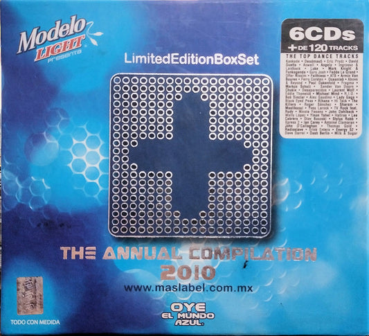 Various : The Annual Compilation 2010  (Box, Ltd + 5xCD, Comp, P/Mixed + CD, Comp)