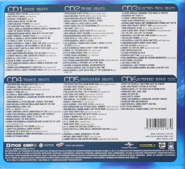 Various : The Annual Compilation 2010  (Box, Ltd + 5xCD, Comp, P/Mixed + CD, Comp)