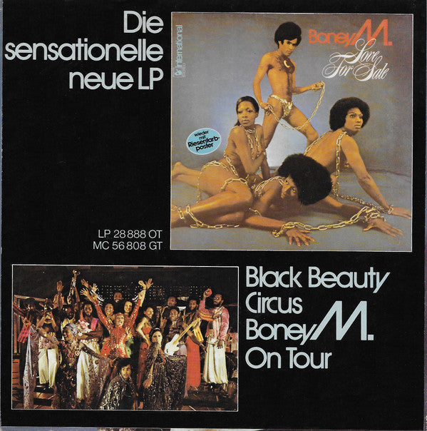 Boney M. : Ma Baker / Still I'm Sad (7", Single)