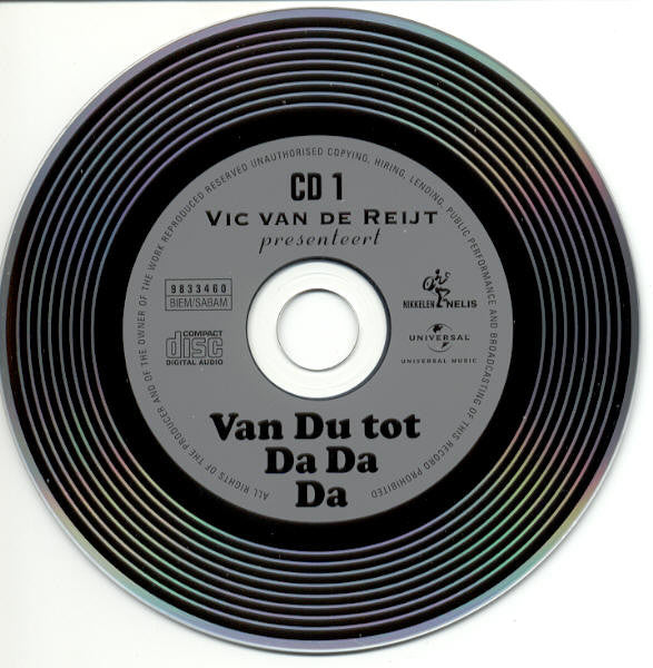 Various : Vic van de Reijt presenteert Van Du Tot Da Da Da (De 60 Mooiste Duitse Liedjes) (3xCD, Comp)