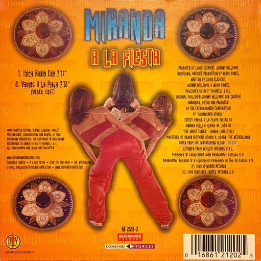 Miranda (5) : A La Fiesta (CD, Single)