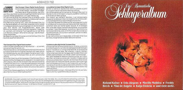 Various : Das Romantische Schlageralbum (CD, Comp)