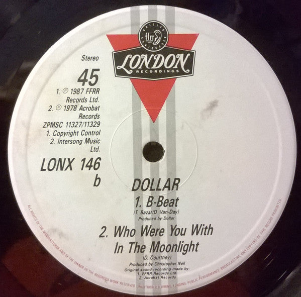 Dollar : O L'Amour (12")