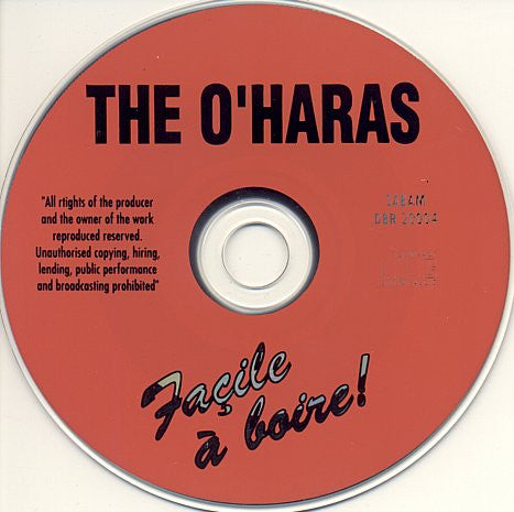 The O'Hara's : Façile À Boire (CD, EP)