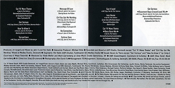 Cut 'N' Move : Get Serious (CD, Album)