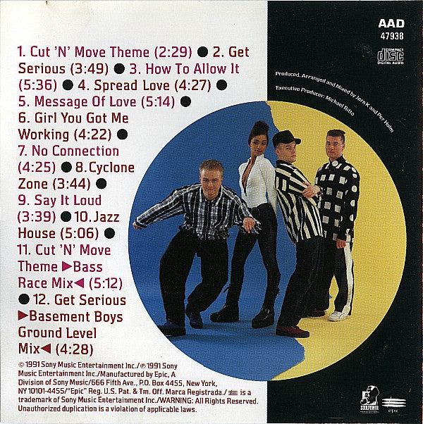 Cut 'N' Move : Get Serious (CD, Album)