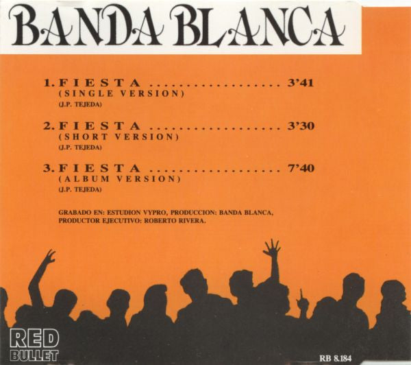 Banda Blanca : Fiesta (CD, Maxi)