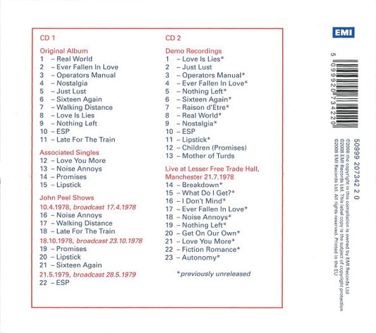 Buzzcocks : Love Bites (2xCD, Album, RM, S/Edition, Dig)