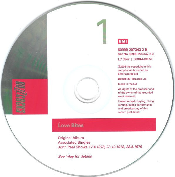 Buzzcocks : Love Bites (2xCD, Album, RM, S/Edition, Dig)