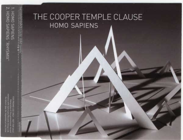 The Cooper Temple Clause : Homo Sapiens (CD, Single, Promo)