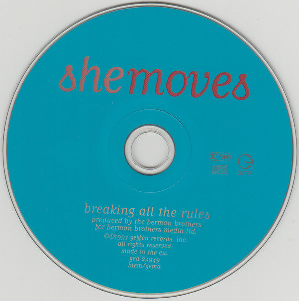 She Moves : Breaking All The Rules (CD, Album)