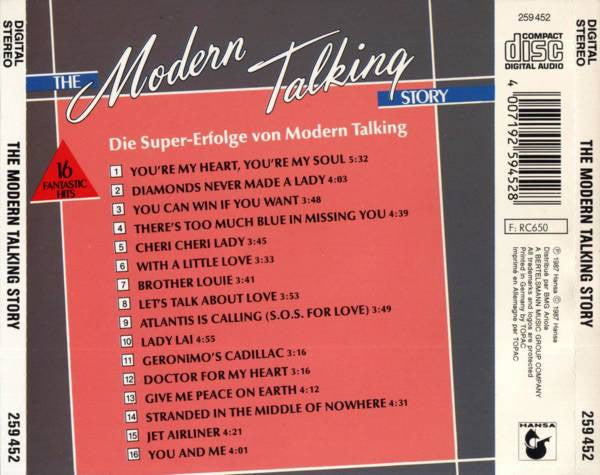Modern Talking : The Modern Talking Story (CD, Comp)