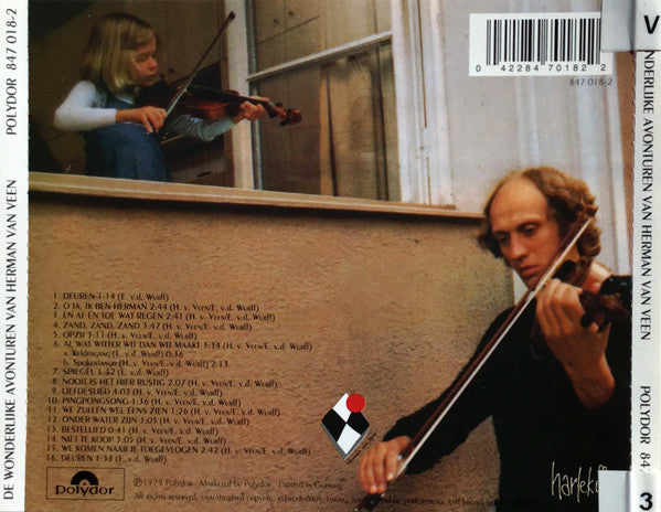 Herman van Veen : De Wonderlijke Avonturen Van Herman Van Veen (CD, Album)