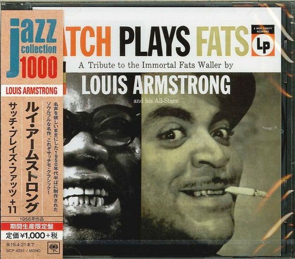 Louis Armstrong And His All-Stars : Satch Plays Fats: A Tribute To The Immortal Fats Waller By Louis Armstrong And His All-Stars (CD, Album, Ltd, RE, RM)