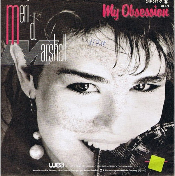 Meri D. Marshall : My Obsession (7", Single)