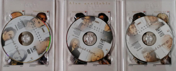 Frédéric Chopin : The Great Composers (DVD-V, Multichannel, PAL + CD, Comp + CD, Album, R)